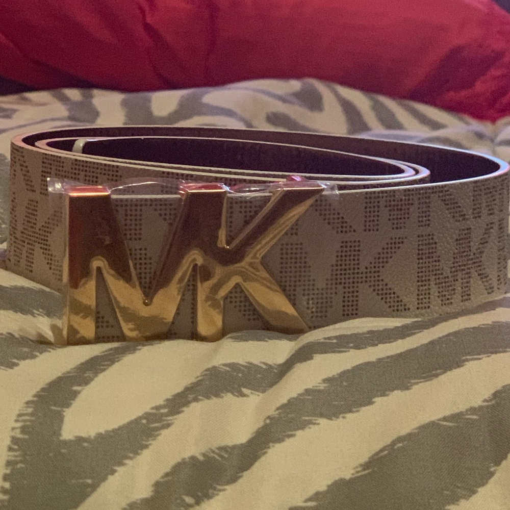Michael Kors Belt Big Belt Buckle